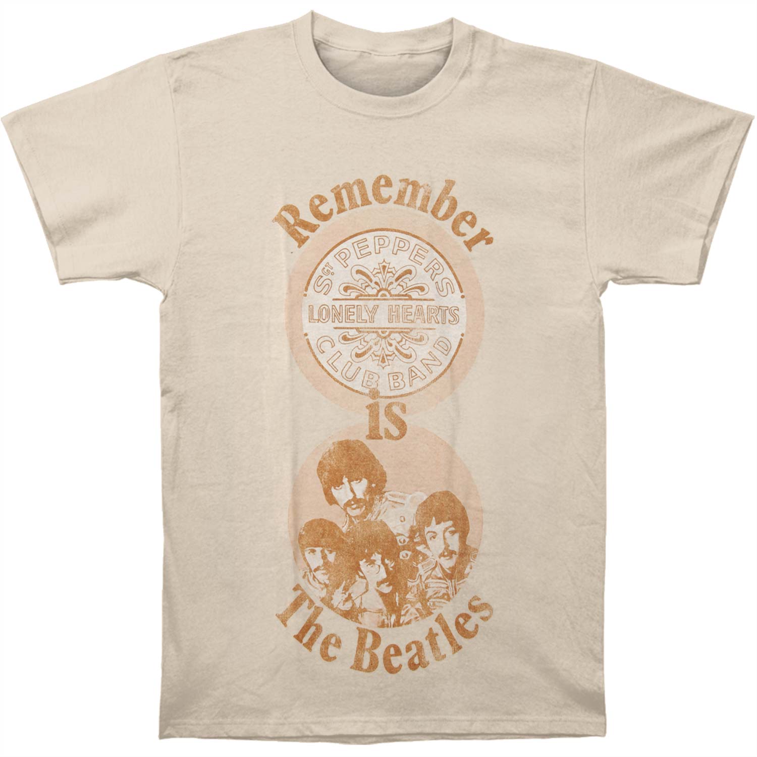 Beatles Remember Slim Fit T-shirt Front
