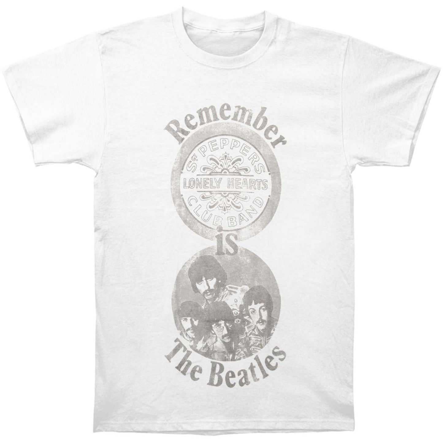 Beatles Remember Slim Fit T-shirt Front