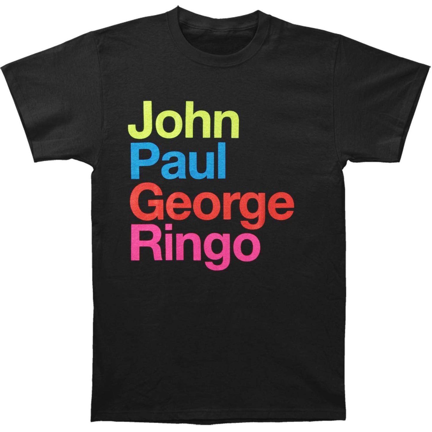 Beatles JPG & R Pepper Suit Color Slim Fit T-shirt Front