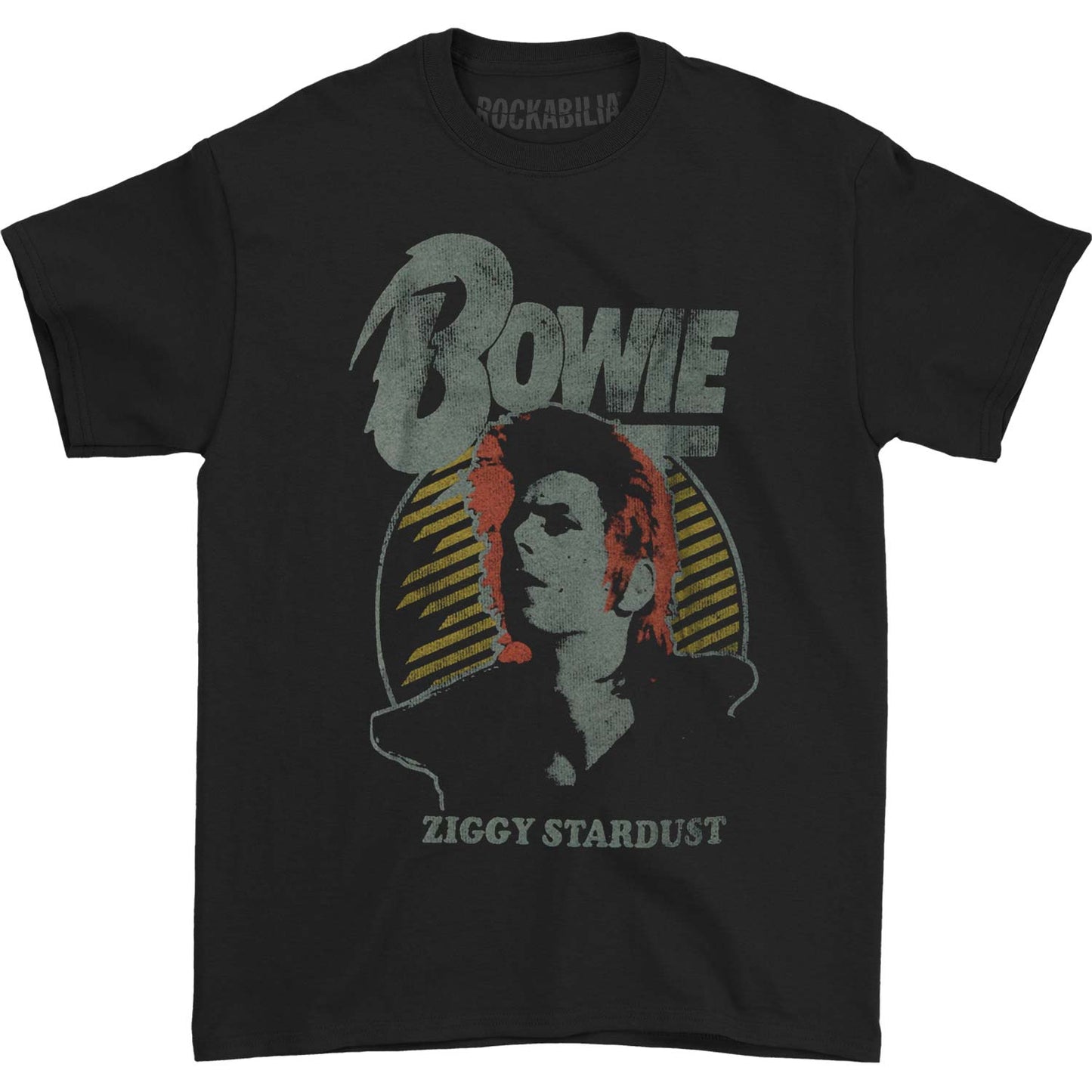 David Bowie Vintage Ziggy T-shirt Front