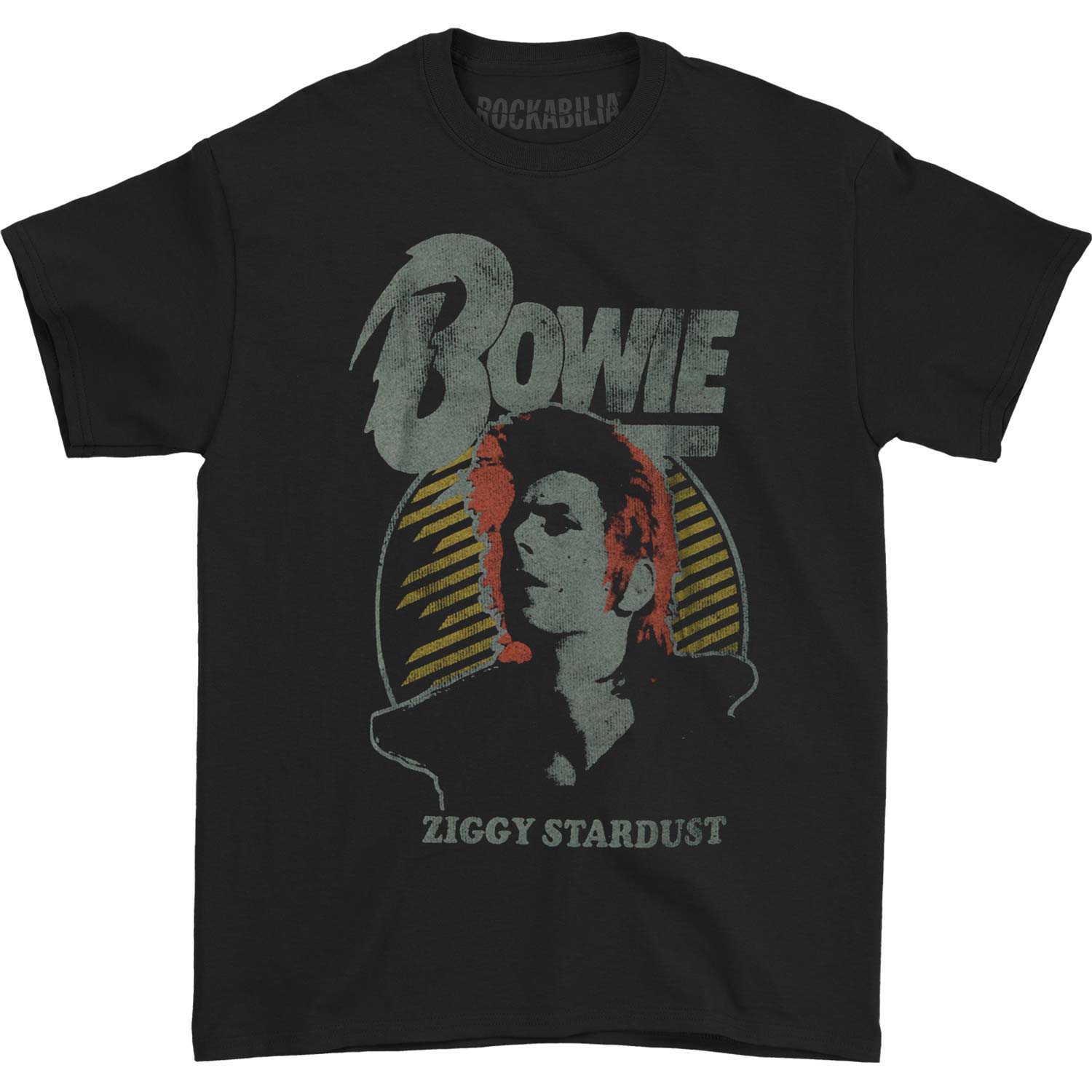 David Bowie Vintage Ziggy T-shirt Front