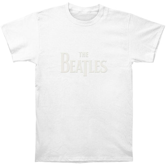 Beatles Drop T Logo With Hi-Build Application Slim Fit T-shirt Front