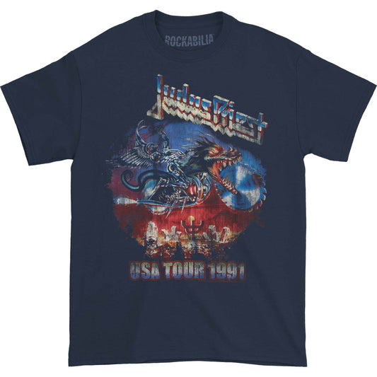 Judas Priest Painkiller US Tour 91 T-shirt Front