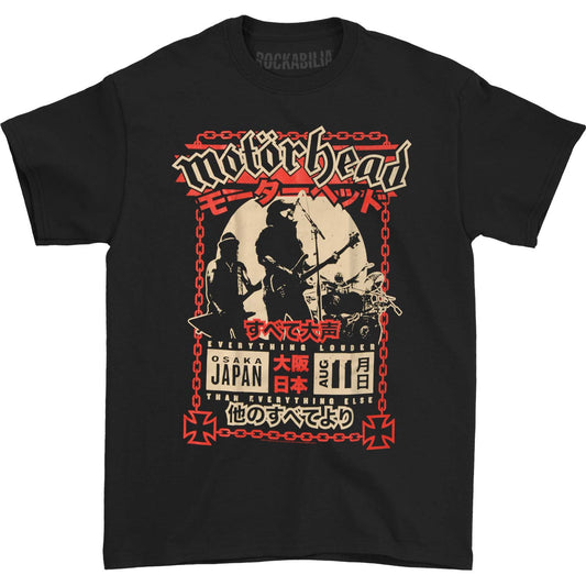 Motorhead Loud In Osaka T-shirt Front