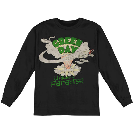 Green Day Welcome To Paradise Long Sleeve Front