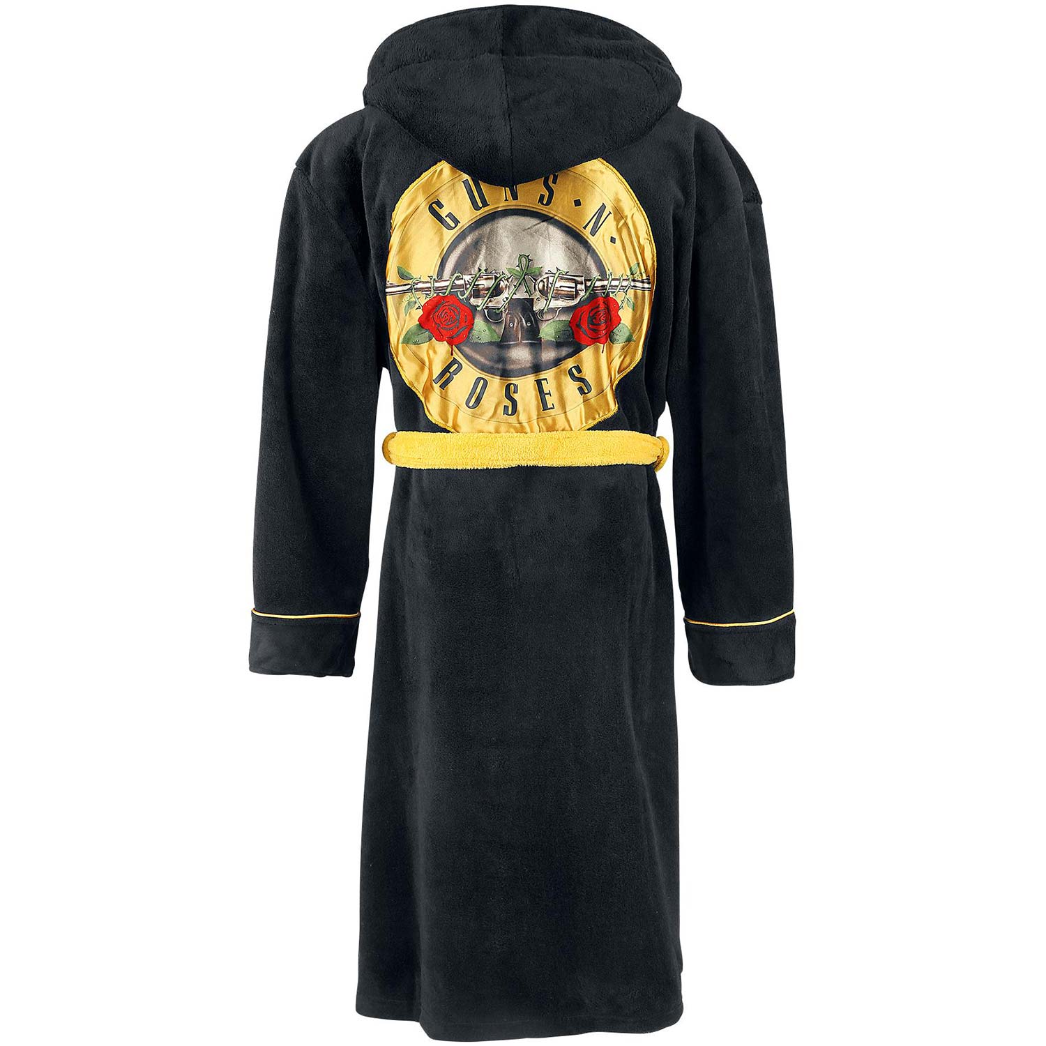 Guns N Roses Bullet Logo Bath Robe Back