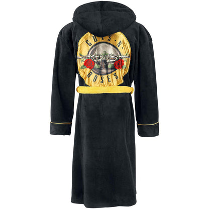 Guns N Roses Bullet Logo Bath Robe Back