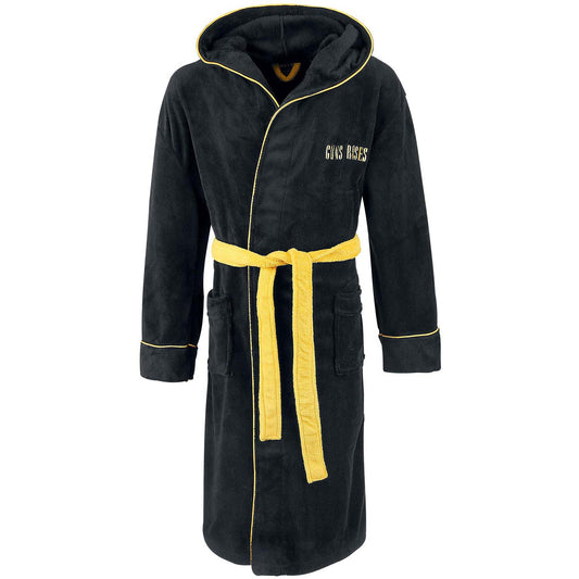 Guns N Roses Bullet Logo Bath Robe Front