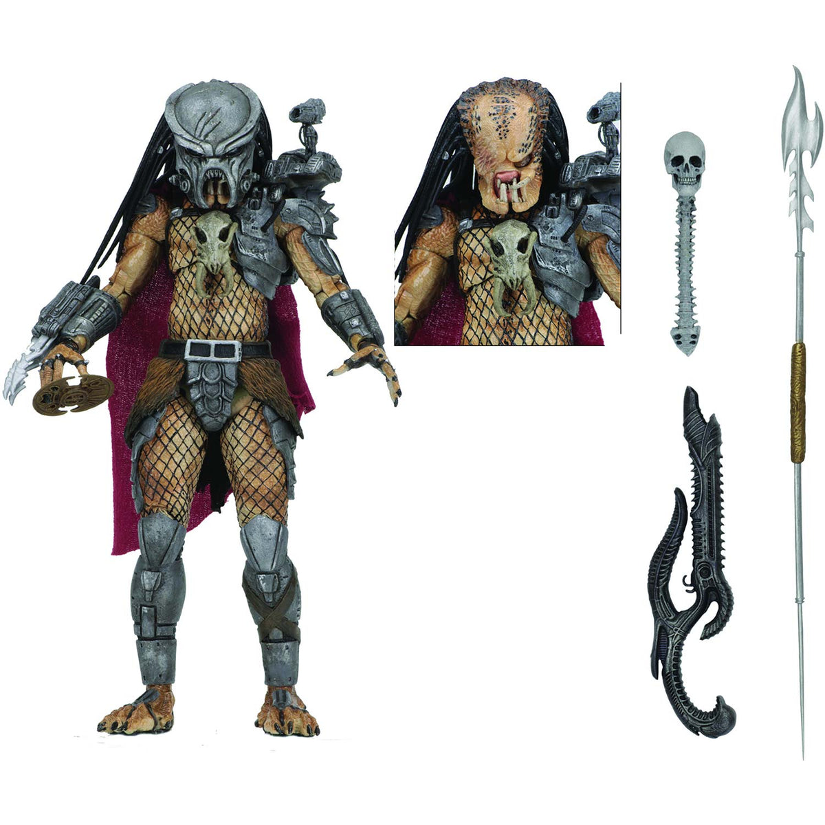 Ahab Predator Action Figure Front