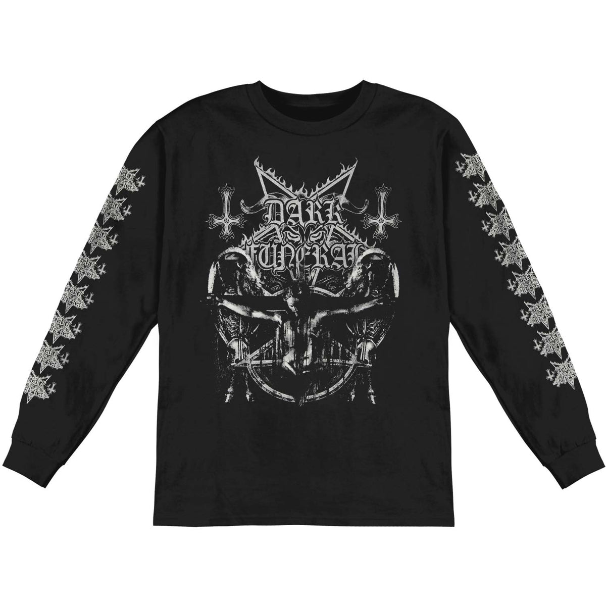 Dark Funeral Crucified Long Sleeve Front