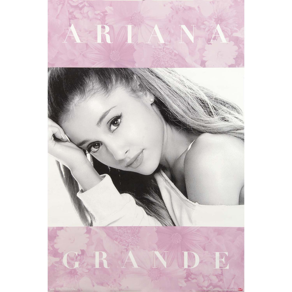 Ariana Grande Floral Domestic Poster Front