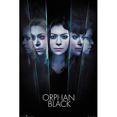 Orphan Black Faces Domestic Poster