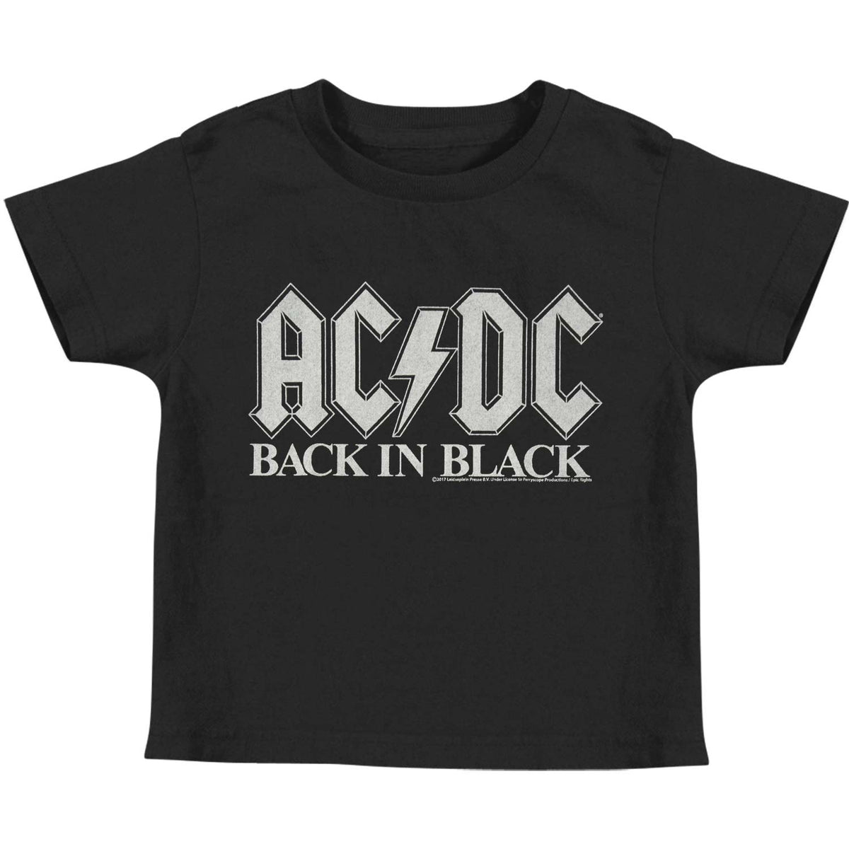 AC/DC Back In Black Childrens T-shirt Front