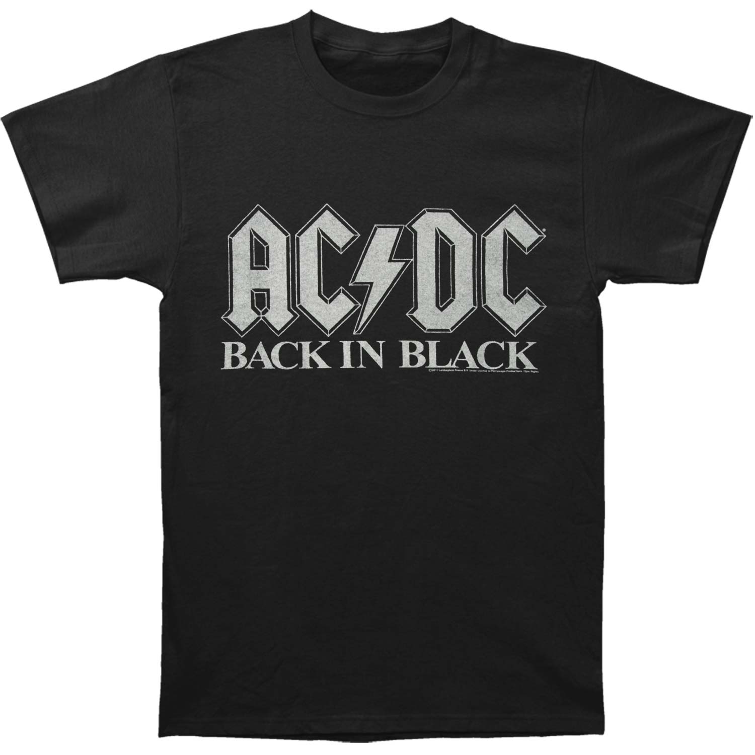 AC/DC Back In Black T-shirt Front