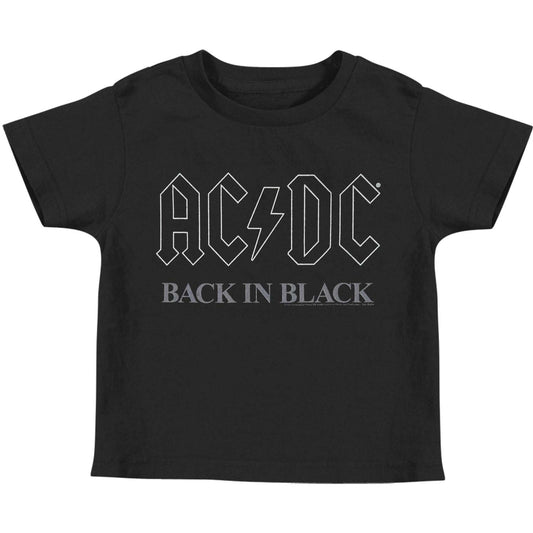 AC/DC Back In Black Childrens T-shirt Front