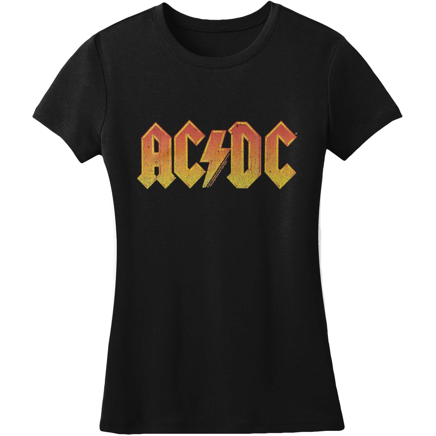 Distressed Orange Junior Top