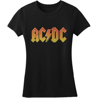 Distressed Orange Junior Top