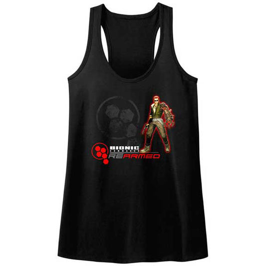 Bionic Commando Re-Armed Womens Tank Front
