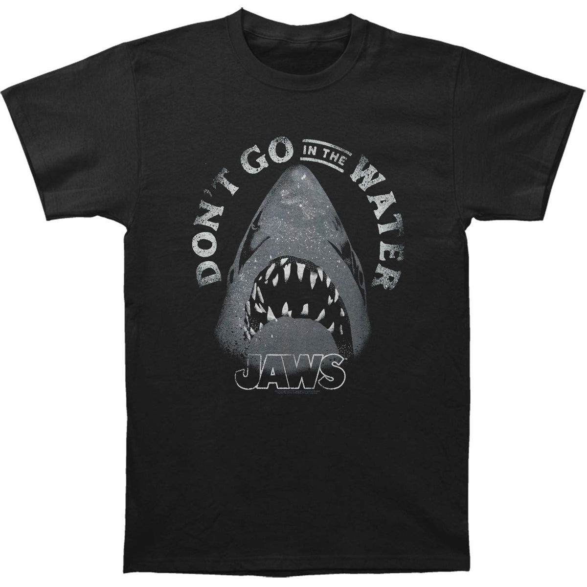 Jaws Text Arch T-shirt Front
