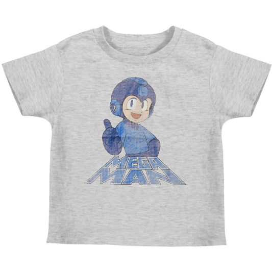 Mega Man Right On Childrens T-shirt Front