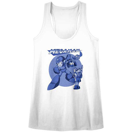 Mega Man Water Shield Womens Tank Front