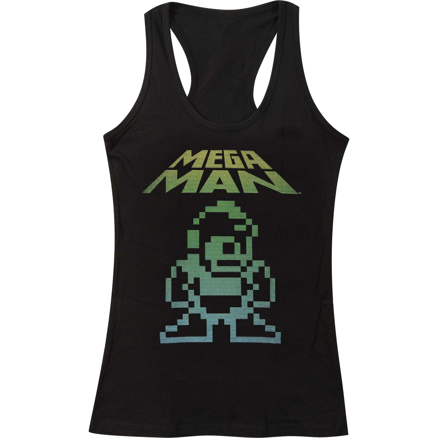 Mega Man Mega Pixel Womens Tank Front