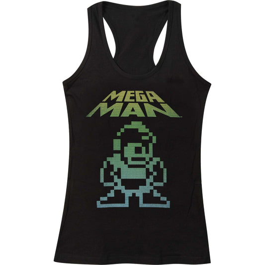Mega Man Mega Pixel Womens Tank Front