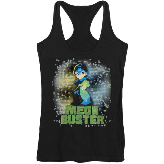Mega Man Mega Buster Womens Tank Front