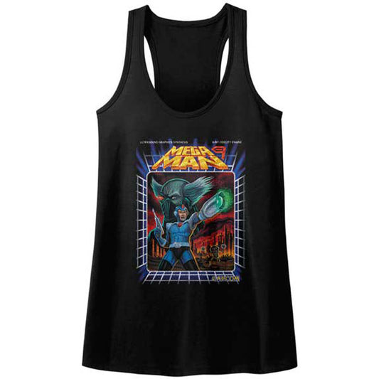 Mega Man Megawoah Womens Tank Front