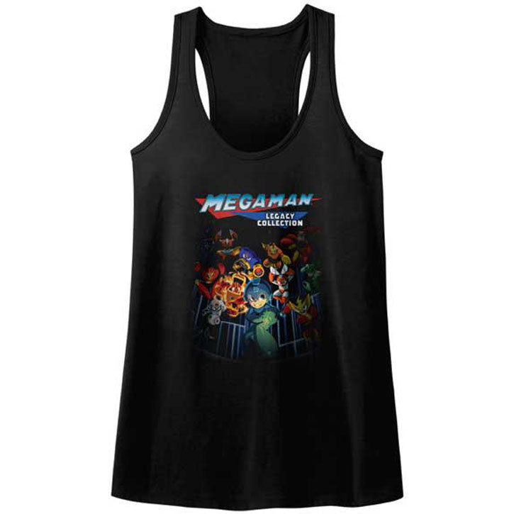 Mega Man Legacy Collection Womens Tank Front