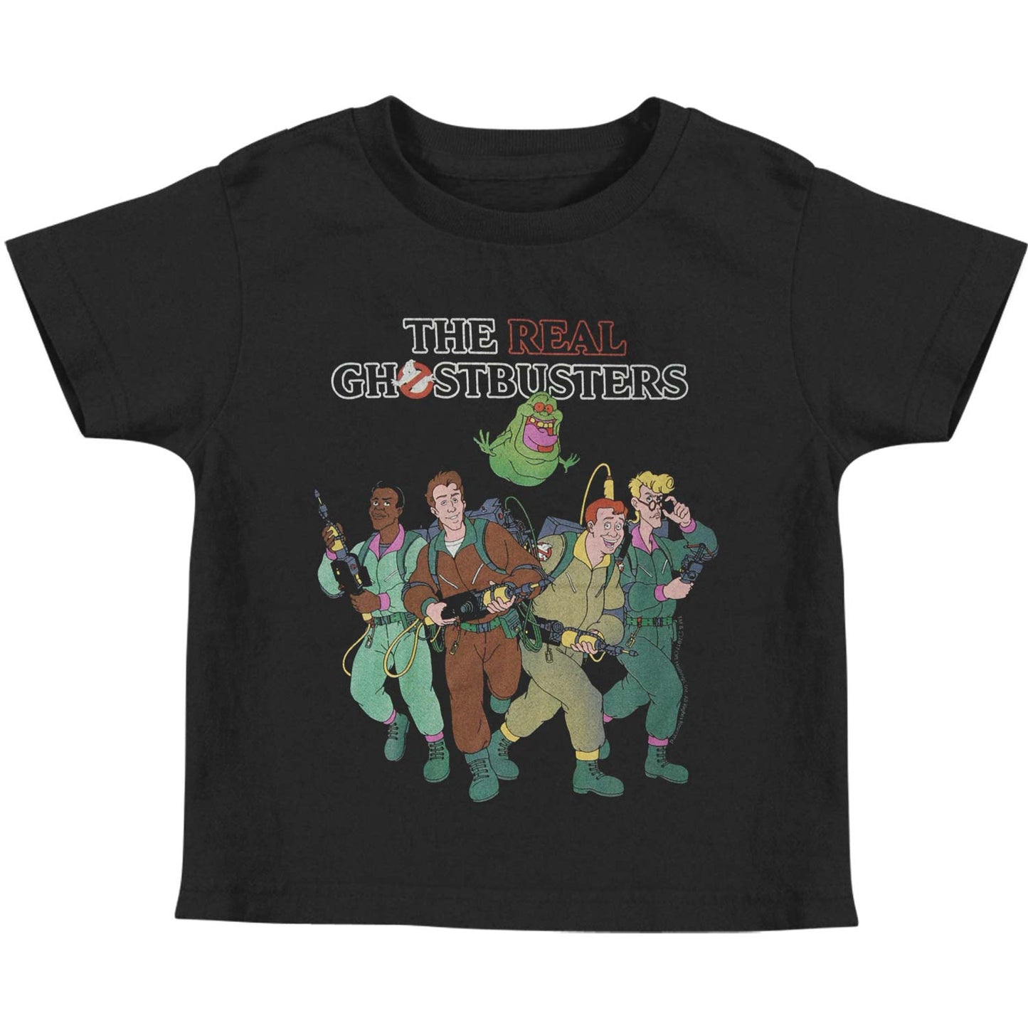 Ghostbusters The Whole Crew Childrens T-shirt Front