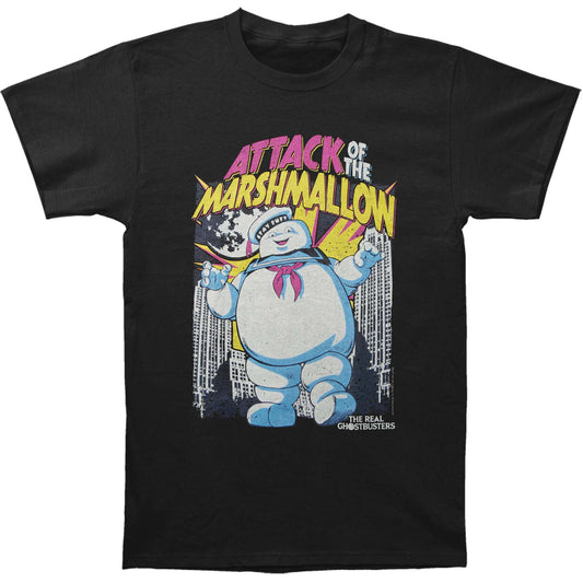 Ghostbusters Marshmallow Attacks T-shirt Front