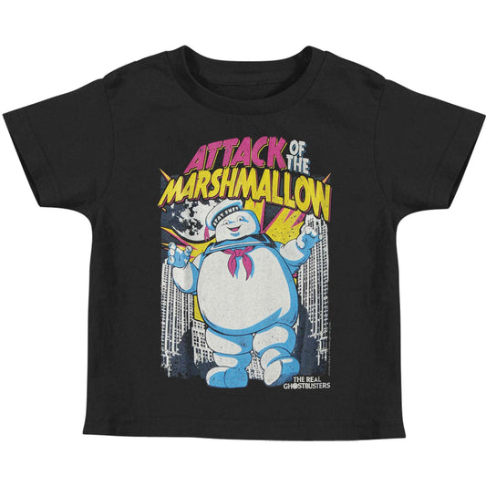 Ghostbusters Marshmallow Attacks Childrens T-shirt