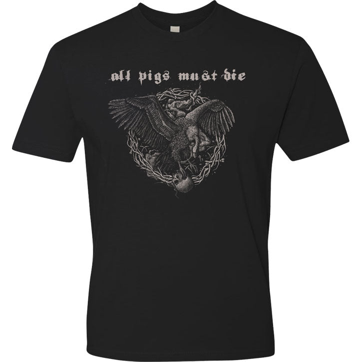 All Pigs Must Die Vulture T-shirt