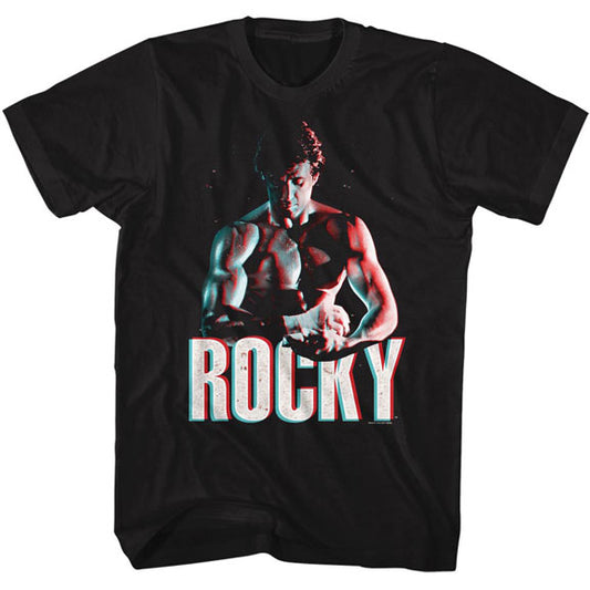 Rocky 3D Muscles T-shirt Front