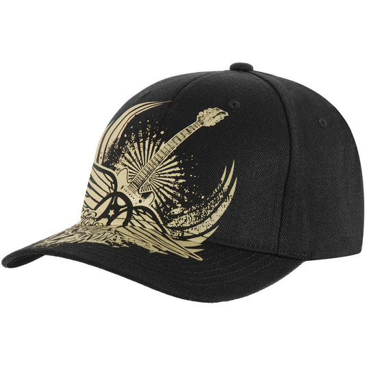 Aerosmith Burn Baseball Cap Front