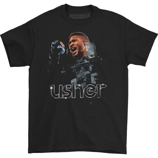 Usher Mic T-shirt Front