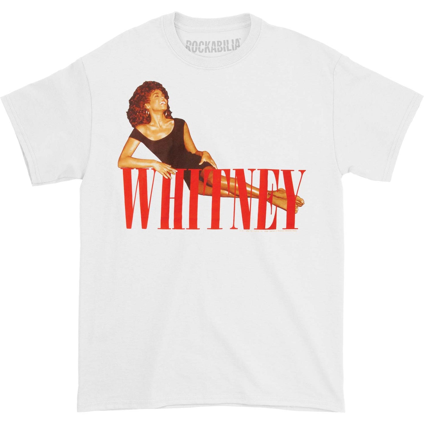 Whitney Houston Laying T-shirt