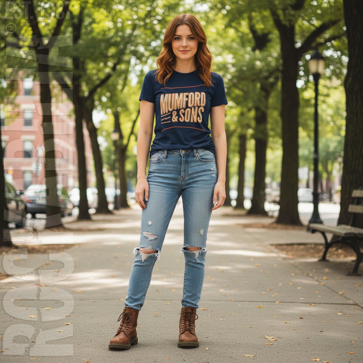 Retro Logo Junior Top