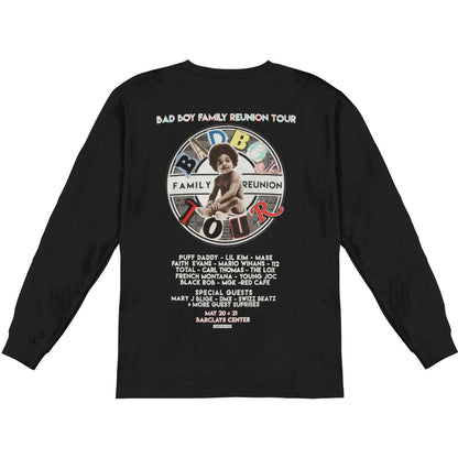 Bad Boy Records Reunion Tour Long Sleeve Back