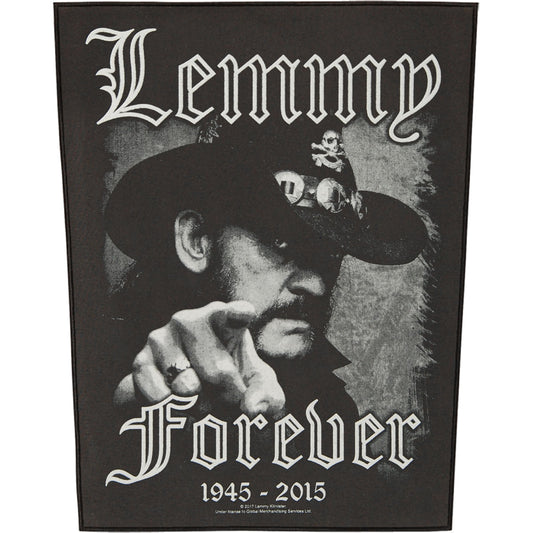 Motorhead Lemmy Forever Back Patch