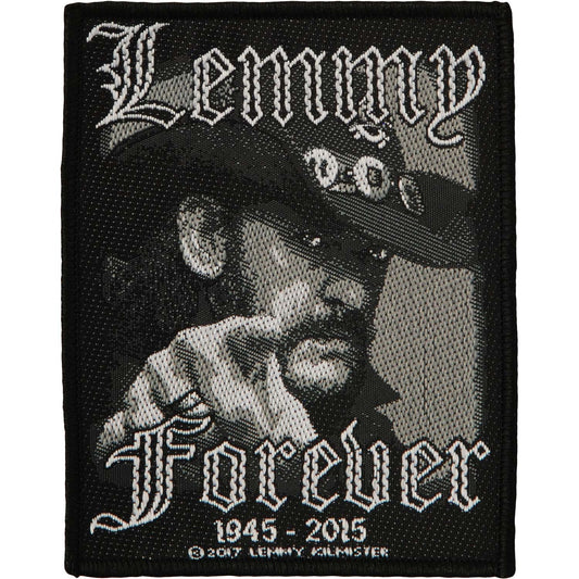 Motorhead Lemmy Forever Woven Patch