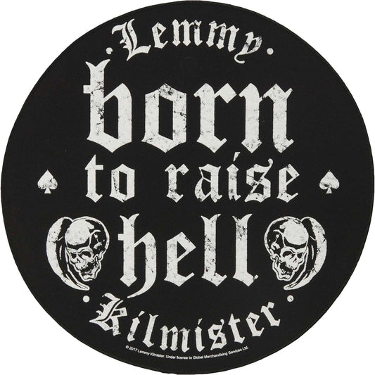 Motorhead Lemmy Born To Raise Hell Back Patch