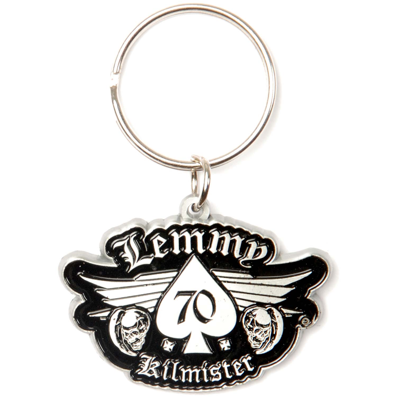 Motorhead Lemmy 70 Metal Key Chain