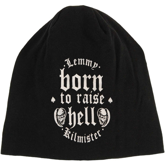Motorhead Lemmy Born To Raise Hell Beanie