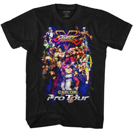 Street Fighter Pro Tour 2 T-shirt Front