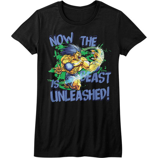 Street Fighter Beast Unleashed Junior Top Front