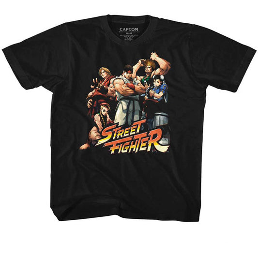 Street Fighter Cool Kids Childrens T-shirt Front