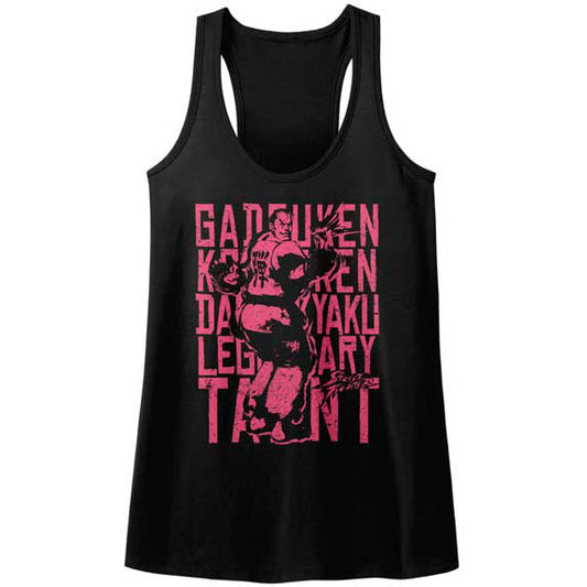 Street Fighter Low Tier Bro Tier Womens Tank Front