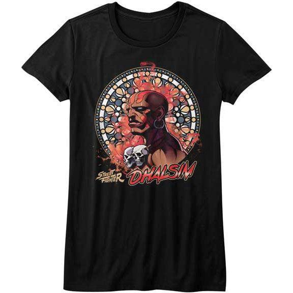 Street Fighter Dhalsim Junior Top Front